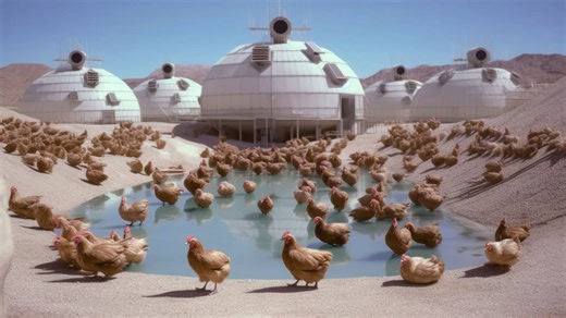 Exploring strangest farms found across the internet today