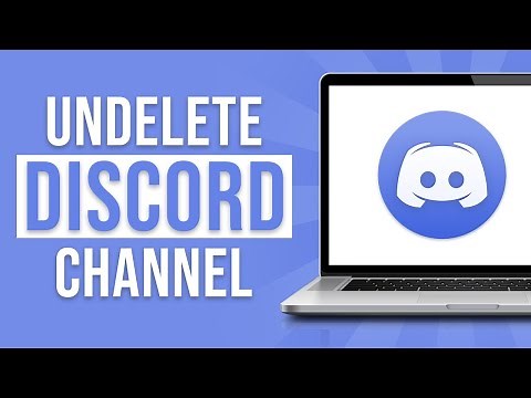 How to Undelete Channel on Discord