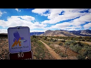 Hiking The Maricopa Trail- Thru Hike Day 1- 21 miles I-10 to White Tank, Phoenix Arizona Backpacking