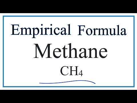 How to Write the Empirical Formula for Methane (CH4)