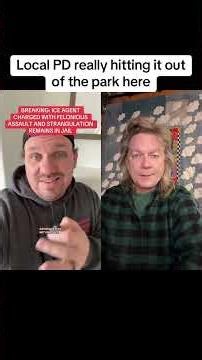 Local PD really hitting it out of the park here #duet #ice #iceagent #abuser #abuse #assault #police