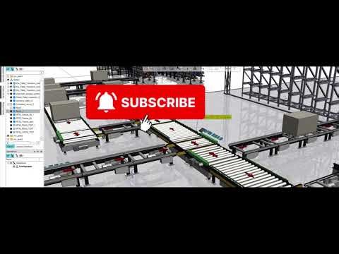 Process Simulate version 2512 — Smart RFID Routing, Conveyor Logic & Virtual Commissioning UI 📦