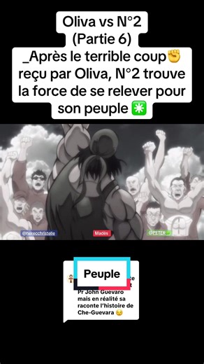 Oliva vs N°2 : Force et Résilience dans Baki