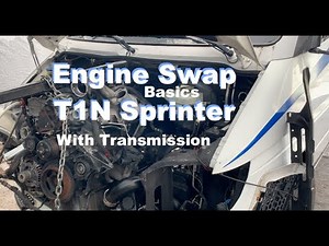 Engine Removal of T1N Sprinter