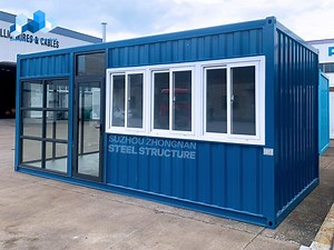 [Hot Item] Beautiful Steel Custom 20FT/40FT Prefab Store Front Container Portable Modular Home Design