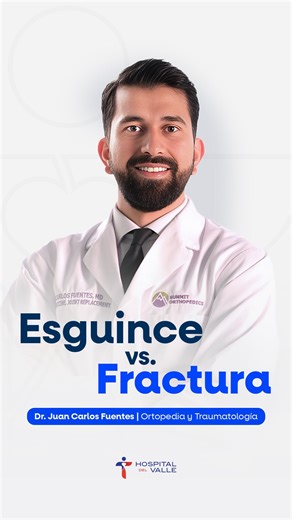 ¿ESGUINCE O FRACTURA? 🤔💥 No siempre es fácil distinguir entre estas dos lesiones comunes, pero conocer las diferencias puede hacer la diferencia en tu recuperación.💪🏻 Ante la duda, siempre consulta con un médico especialista. Un diagnóstico temprano y correcto es clave para una recuperación exitosa.🙌🏼 📲 Oficial de Cotizaciones Virtual: 504 3181-6338 💻 www.hospitaldelvalle.com/medicos #hospitaldelvalle #Ortopedia #Traumatología #Esguince #Fractura | Hospital del Valle
