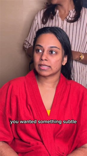 Angel Antonette Keziah on Instagram: "She shared her preference — soft, comfortable, still herself. We listened, planned, and executed, even on a tight muhurtham timeline. Because luxury bridal makeup begins with understanding the bride 🤍 #bridesofkez #southindianbrides #softglambykez #muhurthambride #luxurybridalartist"