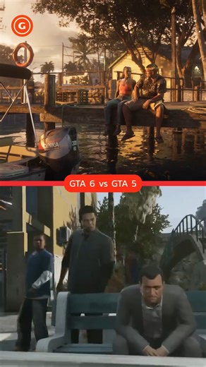 670K views · 7.6K reactions | Stacking up the second trailers for GTA VI and GTA V has got us feeling nostalgic 凉 | GameSpot | Facebook