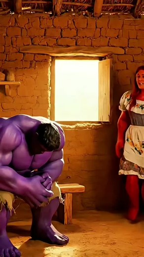 Hulk hat das Unmögliche geschafft und Fleisch nach Hause gebracht! #hulk #kinder #kinderzeichnung #ki #zeichentrickfilm