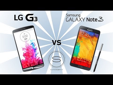 LG G3 vs Samsung Galaxy Note 3