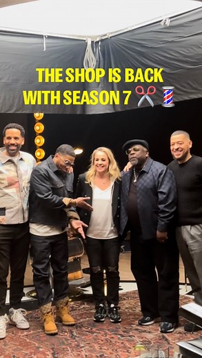 The Shop on Instagram: "Coming in HOT.  Catch #TheShop Season 7 premiere featuring @nelly, @officialbeckyhammon, and @cedtheentertainer THIS Thursday at 9am PT on our YouTube!"