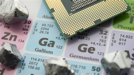 RCM rock chips point way for drilling