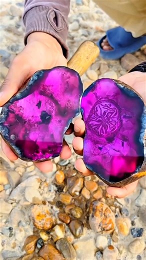 The Secret Heart of the Earth! 💜✨ #Shorts