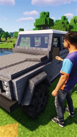 Minecraft Ki Duniya Me Defender Chalana Shuru 😱 | Truck Driver Life #minecraft #minecraftindia