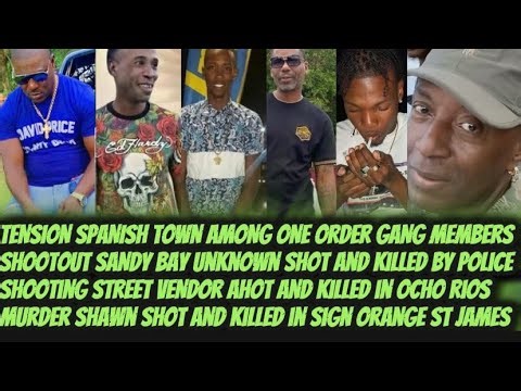 Shootout Police Shot & Killed Unknown In Sandy Shawn & Venda Shot & Killed Spanish Town Binns Road