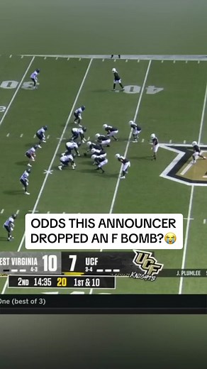 College Football Bloopers: West Virginia Interception F Bomb Moment