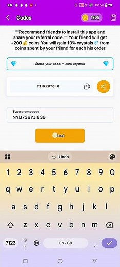 free promo codes 🤍🤍