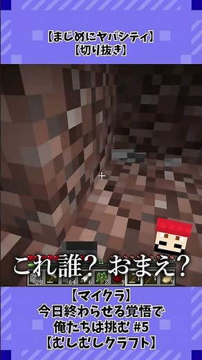 【切り抜き】【まじめにヤバシティ】【マイクラ】【むしむしクラフト】トントン、ちーのの彼説