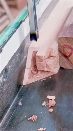 Square Hole Drill Bit Hack! 💡 Woodworking Tips #woodworking #diy #tips