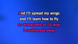 Karaoke Breakaway - Kelly Clarkson - CDG, MP4, KFN - Karaoke Version