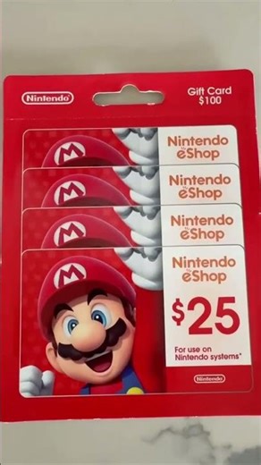 🟥Buy a Nintendo eShop Gift Card Online
