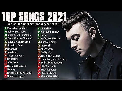 Música Pop En Inglés 2021 💖 Las Mejores Canciones Pop En Inglés 2021 💖 Mix Pop En Ingles 2021