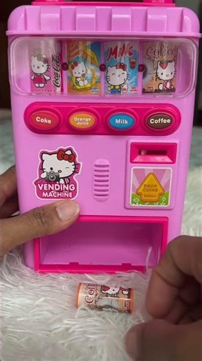 Mini vending machine cute hello kitty #youtubeshorts #shortsvideo #shorts #shorts