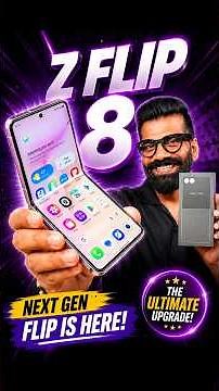 Samsung Galaxy Z Flip8 Unboxing 🔥 First Look | Compact Powerhouse of 2026! 😱📱