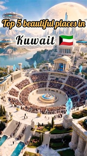 🇰🇼 Top 5 Most Beautiful Places in Kuwait You Must See! 😍✨ #wadis #beautiful