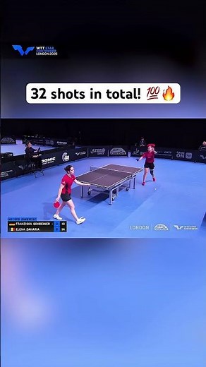 Elena Zaharia, her strongest showing yet at her second #WTTStarContender #WTTLondon #TableTennis