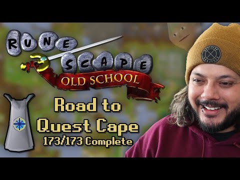 IT'S DONE!! All quests complete! // Old School RuneScape Quests