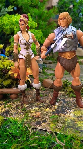 He-Man and Teela 2 Custom Heads COME see the review SOON