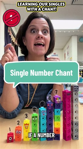 Single Number Chant — Kindergarten Single Numbers 2–9