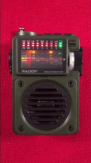 Raddy RF750 Shortwave Radio WGN 720AM Audio Check
