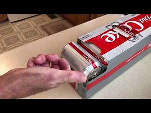How to open a 12 pack of soda.