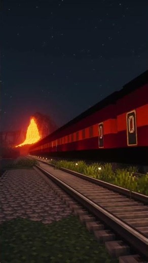 infinity train loop #shorts #minecraft #minecraftbuilding #minecraftchallenge