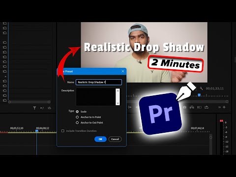 How to Add Realistic Drop Shadow to Text in Adobe Premiere Pro?