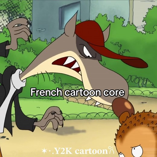 Partie 3 😝 (et les lapins crétins c’est moitié franco-américain au cas où) #french #cartoon #core #drole #fypagee
