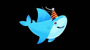 Baby Shark Swimming Character Animation Funny Stock Footage Video (100% Royalty-free) 1026068108 | Shutterstock