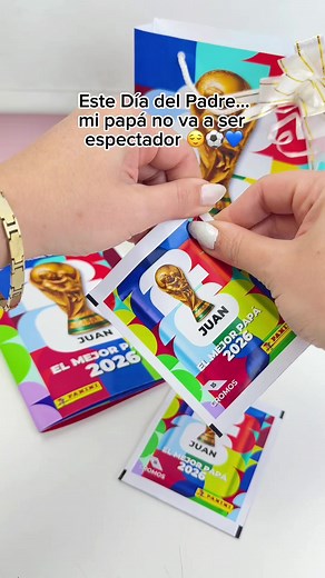 Este Día del Padre… mi papá no va a ser espectador 🥹⚽💙 Álbum Mundial para Papá 🏆✨ ⚽ Plantilla editable en Canva 📸 Personalizable con fotos y nombres 🎁 El regalo más original para este Día del Padre Comentá ÁLBUM y te paso toda la info ❤️