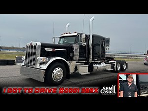 The First Peterbilt 389x off the production line!
