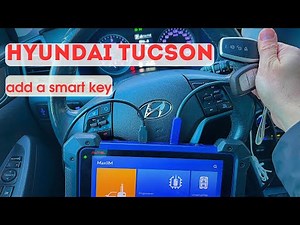2016-2018 Hyundai Tucson how to program a new smart key by Autel. Hyundai Tucson add a smart key.