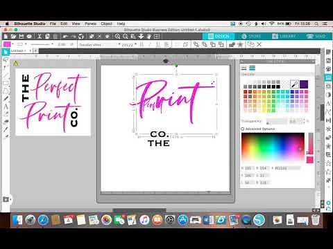 Design Your Own Logo In Silhouette Studio