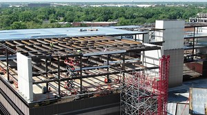 Walsh Construction, Ascension Alexian Brothers and Local 1 Ironworkers have topped out the expansion of the Alexian Brothers Medical Center in Elk Grove Village, Illinois. The final steel beam was signed, lifted and placed atop the new two story vertical expansion & two story surgery addition that will house 36 new beds, four new operating rooms and fully renovated recovery space. The project adds more than 100,000 square feet to the medical center, along with additional renovations and moderniz