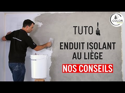Appliquer un enduit isolant au liège [Natura'Liège Forte Epaisseur]