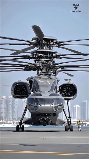 Epic oversized helicopter design with OTT #short #viral #shorts #automobile #automobile #shortvideo