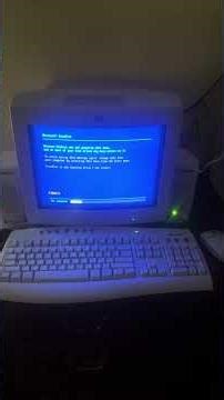 windows 98 startup. i ordered the computer only a few weeks ago #vintagecomputing #windows98