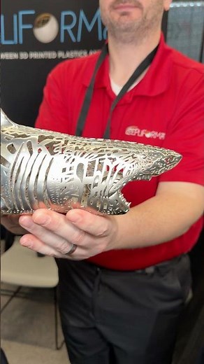 Electroplated and 3D Printed Big Shark 🦈 shinnnyyyy