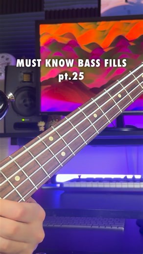 How many notes are too many?? 🤔 Tabs on Patreon🎉 This fill is quite simple but when you add the fast tempo to it, it comes out quite nice! Works great over Major or Dominant chords. The idea is that we jump from the root to the M3, and from there we use our 4 fingers to play each note in that position. Tabs with Chords/Scale on my Bio! 🎶 Info Below 👇 🔴 Sign up on Patreon (only $5/month, cancel anytime) - 🎥 Access to all videos - 🎸 Unique Play Alongs designed to help you practice better - 