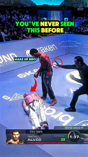 Everyone Shocked. But Then He Did THIS. 😢 #mma #ufc